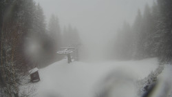 Výstupní stanice lanové dráhy