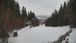 Výstupní stanice lanové dráhy