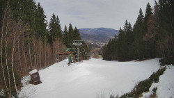 Výstupní stanice lanové dráhy