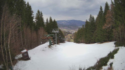 Výstupní stanice lanové dráhy