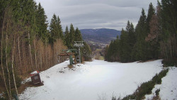 Výstupní stanice lanové dráhy