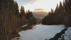 Výstupní stanice lanové dráhy