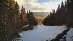 Výstupní stanice lanové dráhy