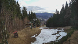 Výstupní stanice lanové dráhy