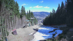 Výstupní stanice lanové dráhy