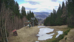 Výstupní stanice lanové dráhy