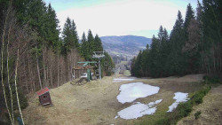 Výstupní stanice lanové dráhy