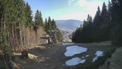 Výstupní stanice lanové dráhy