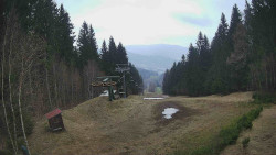 Výstupní stanice lanové dráhy