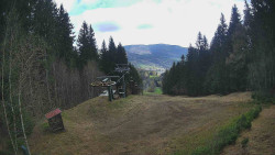 Výstupní stanice lanové dráhy