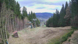 Výstupní stanice lanové dráhy