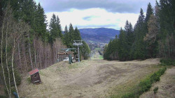 Výstupní stanice lanové dráhy