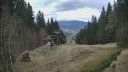 Výstupní stanice lanové dráhy