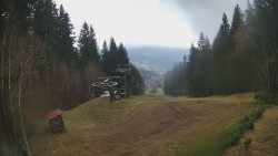 Výstupní stanice lanové dráhy