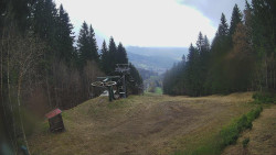 Výstupní stanice lanové dráhy