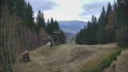 Výstupní stanice lanové dráhy