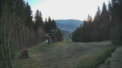 Výstupní stanice lanové dráhy