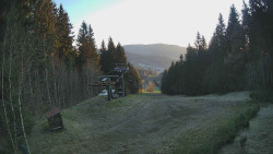 Výstupní stanice lanové dráhy