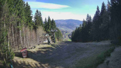 Výstupní stanice lanové dráhy