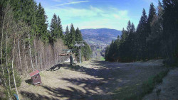 Výstupní stanice lanové dráhy