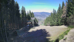 Výstupní stanice lanové dráhy