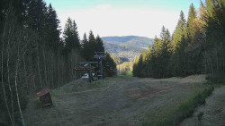 Výstupní stanice lanové dráhy