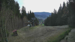 Výstupní stanice lanové dráhy