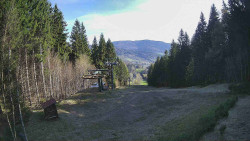 Výstupní stanice lanové dráhy