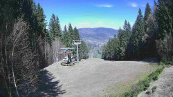 Výstupní stanice lanové dráhy