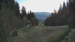 Výstupní stanice lanové dráhy