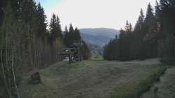 Výstupní stanice lanové dráhy