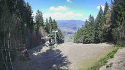 Výstupní stanice lanové dráhy