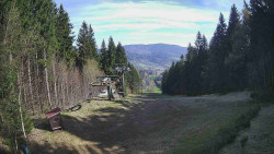 Výstupní stanice lanové dráhy