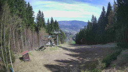 Výstupní stanice lanové dráhy