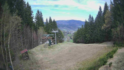 Výstupní stanice lanové dráhy