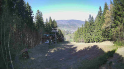 Výstupní stanice lanové dráhy