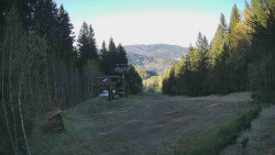 Výstupní stanice lanové dráhy