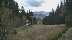 Výstupní stanice lanové dráhy