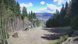 Výstupní stanice lanové dráhy