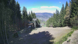 Výstupní stanice lanové dráhy