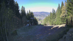 Výstupní stanice lanové dráhy