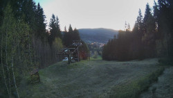 Výstupní stanice lanové dráhy