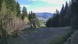 Výstupní stanice lanové dráhy