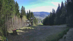 Výstupní stanice lanové dráhy