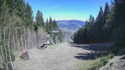 Výstupní stanice lanové dráhy