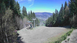 Výstupní stanice lanové dráhy