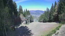 Výstupní stanice lanové dráhy