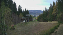 Výstupní stanice lanové dráhy