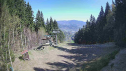 Výstupní stanice lanové dráhy