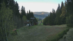 Výstupní stanice lanové dráhy